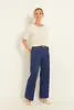 Wide-leg jeans met opgestikte zakken