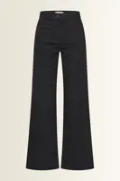 Wide-leg jeans met opgestikte zakken
