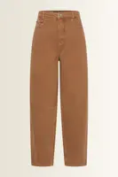 Barrel jeans met hoge taille