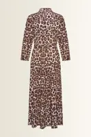 Luipaardprint blousejurk