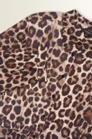 Luipaardprint blousejurk
