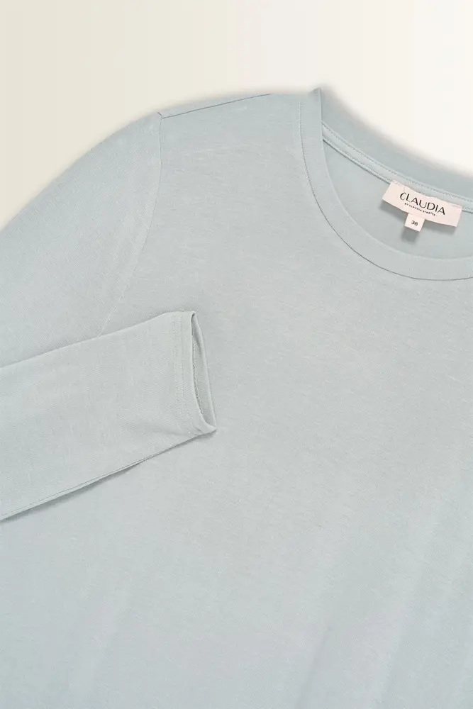 Jersey top met lange mouwen