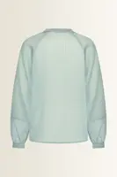 Gestreepte blouse met raglanmouwen