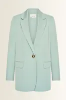 Oversized blazer met zijsplitten