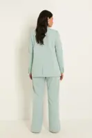 Oversized blazer met zijsplitten