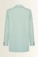 Oversized blazer met zijsplitten