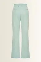 Rechte pantalon met zijsplitten