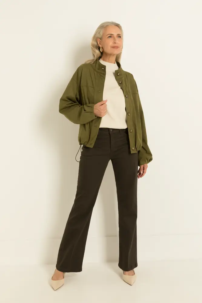 Flared jeans met hoge taille