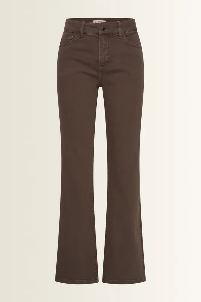 Flared jeans met hoge taille