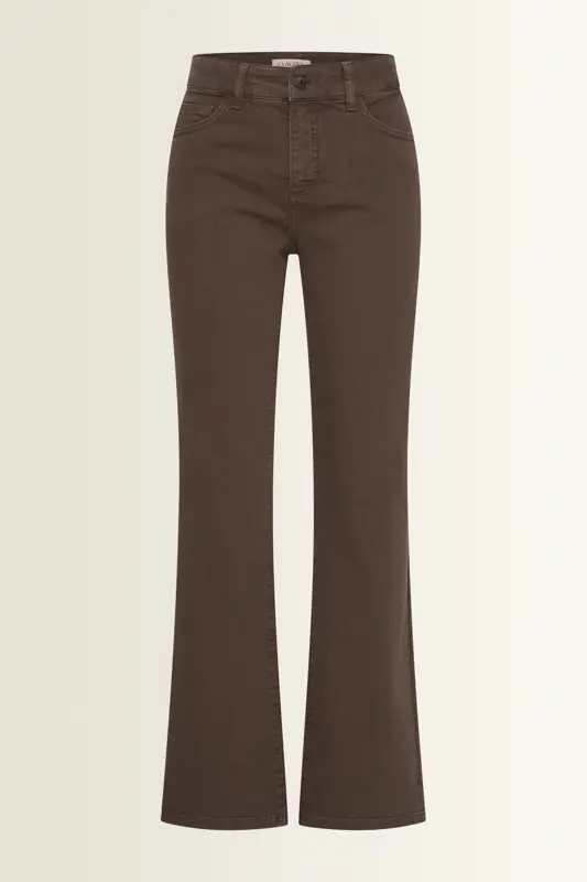 Flared jeans met hoge taille