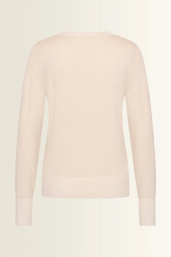 Fijngebreide trui met lurex