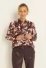 Satijnen blouse met print