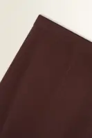 Gebreide A-lijn rok met cashmere