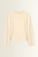 Oversized trui met geborstelde structuur