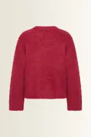 Oversized trui met geborstelde structuur
