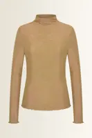 Coltop met metallic glans