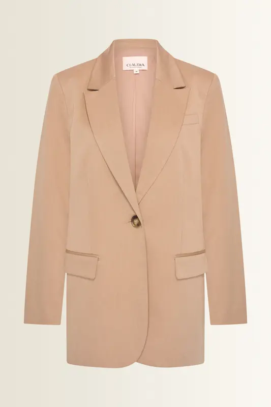 Oversized boyfriend blazer
