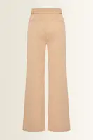 Pantalon met elastische taille en trekkoord