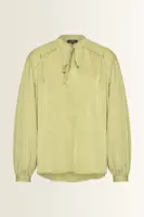 Blouse met strikhals