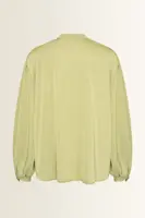 Blouse met strikhals