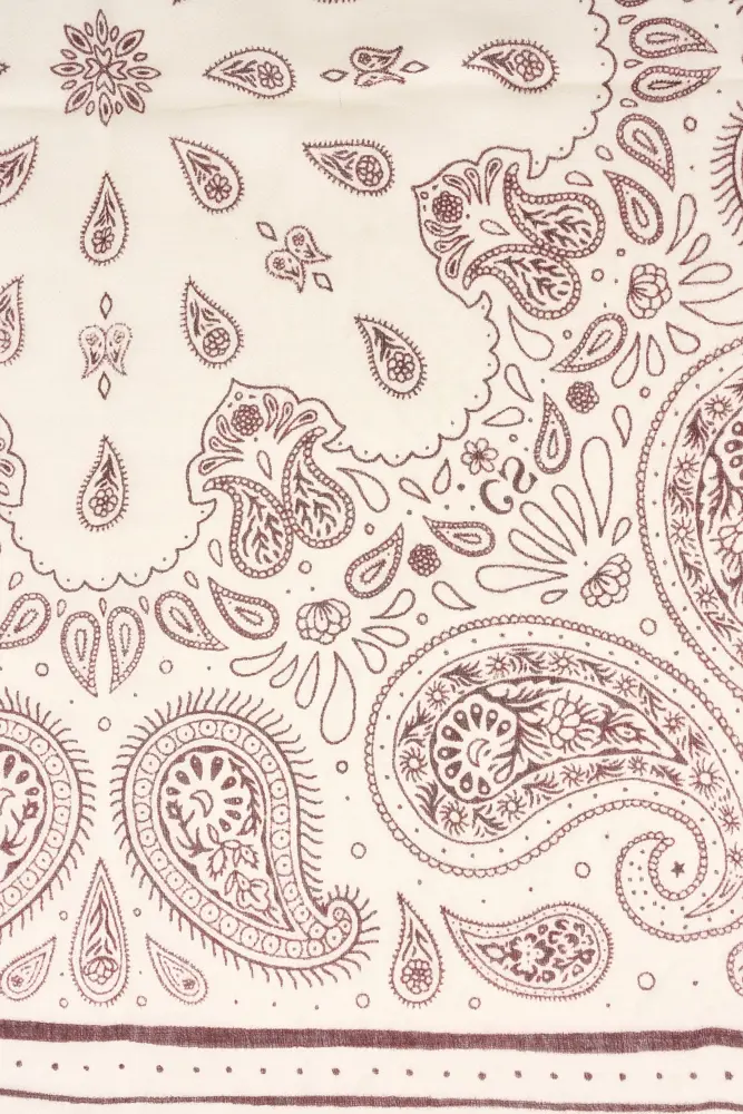 Wollen paisleyshawl