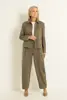 Suedine barrel pantalon