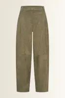 Suedine barrel pantalon