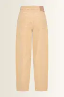 Barrel jeans met ribstructuur