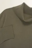 Coltrui van wol-cashmeremix met splitdetail