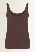Singlet van stretchkatoen