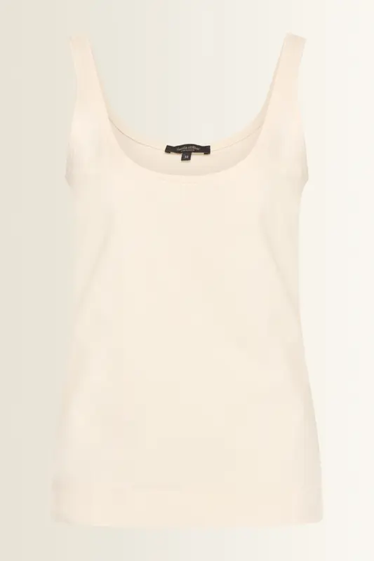 Singlet van stretchkatoen