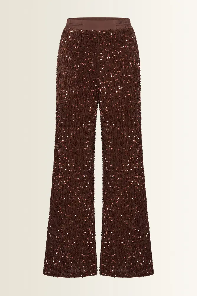 Pantalon met pailletten