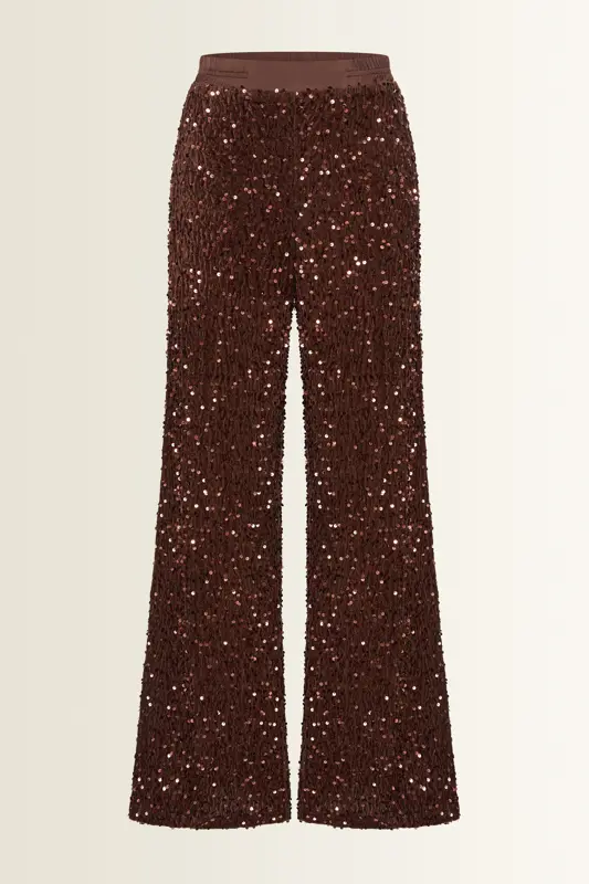 Pantalon met pailletten