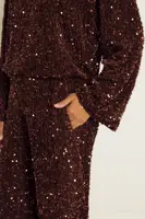 Pantalon met pailletten