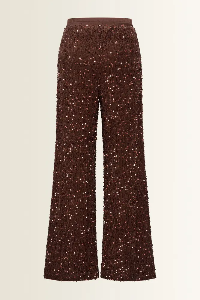 Pantalon met pailletten