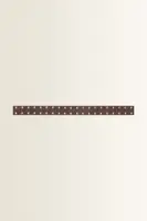 Leren riem met ronde studs