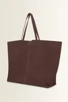 Ruime suède shopper