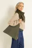 Ruime suède shopper