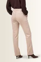 Veloursbroek met elastische taille Monari