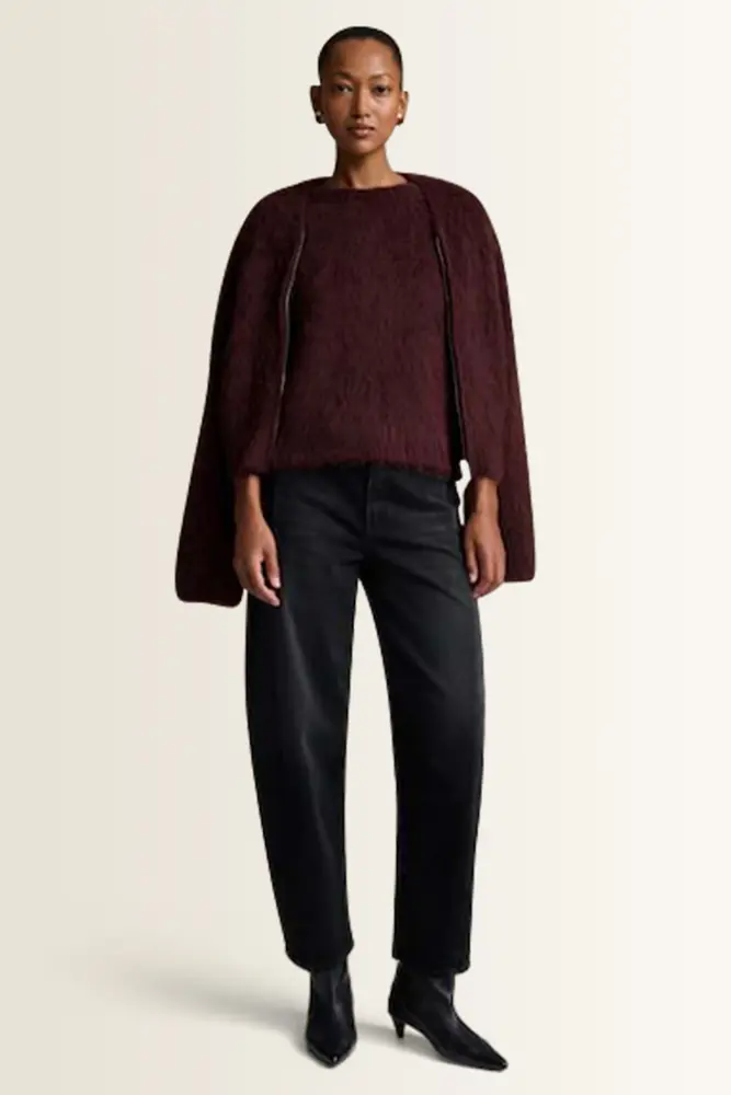 Gebreid top met alpaca Tirina Someday