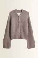Gebreid alpaca vest met rits Tanzina Someday