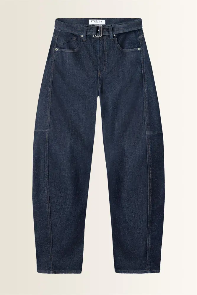 Jeans met gespdetail Baggy Cambio