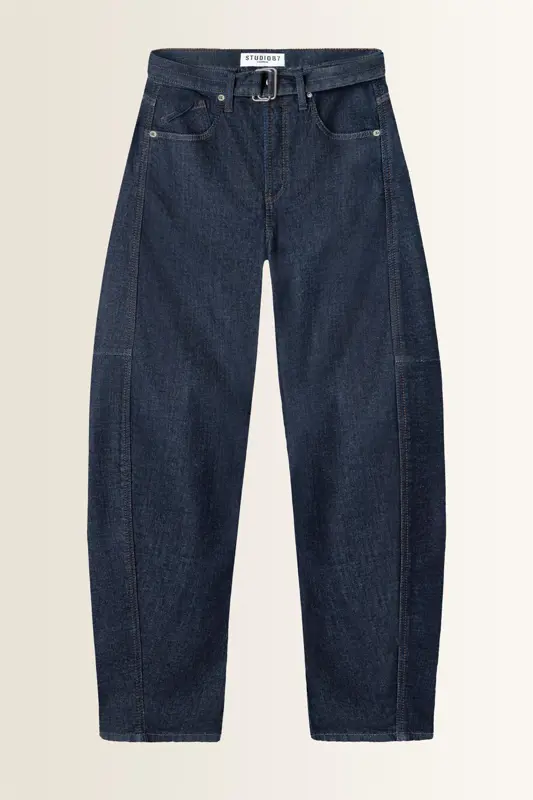 Jeans met gespdetail Baggy Cambio