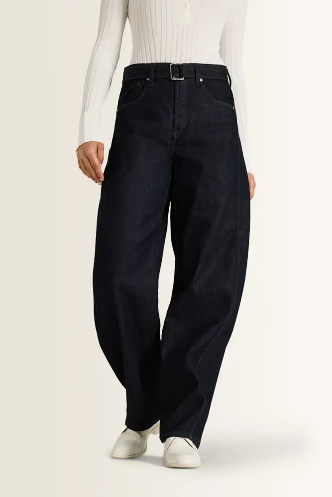 Jeans met gespdetail Baggy Cambio
