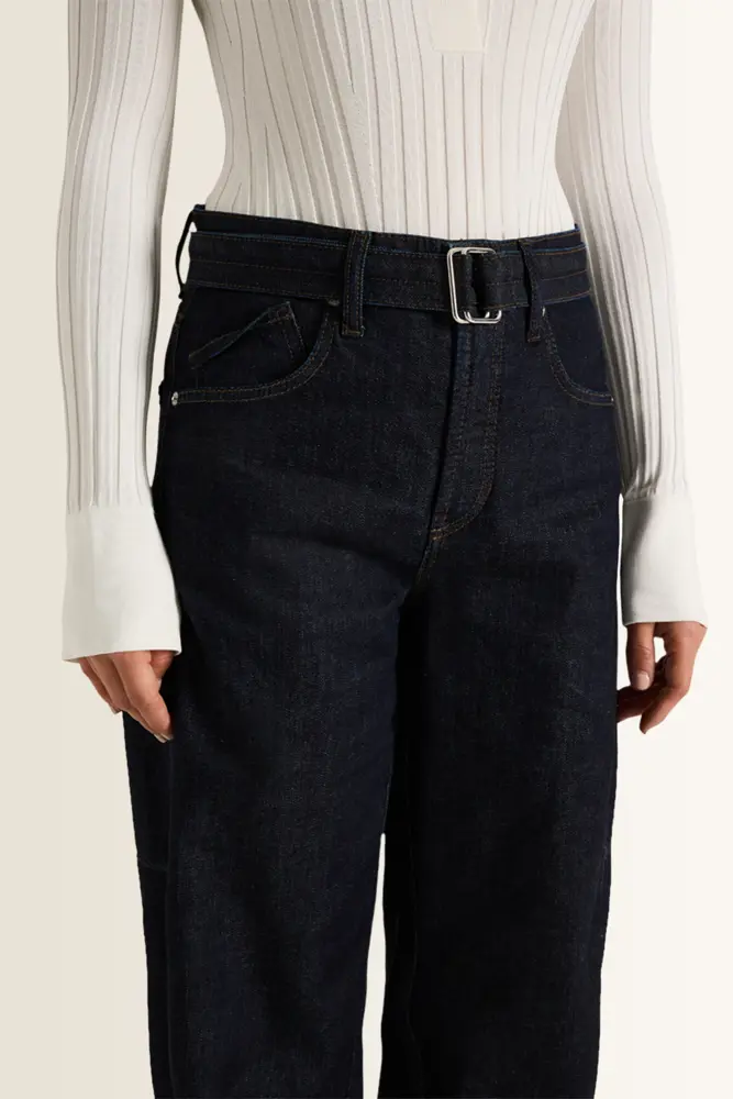 Jeans met gespdetail Baggy Cambio