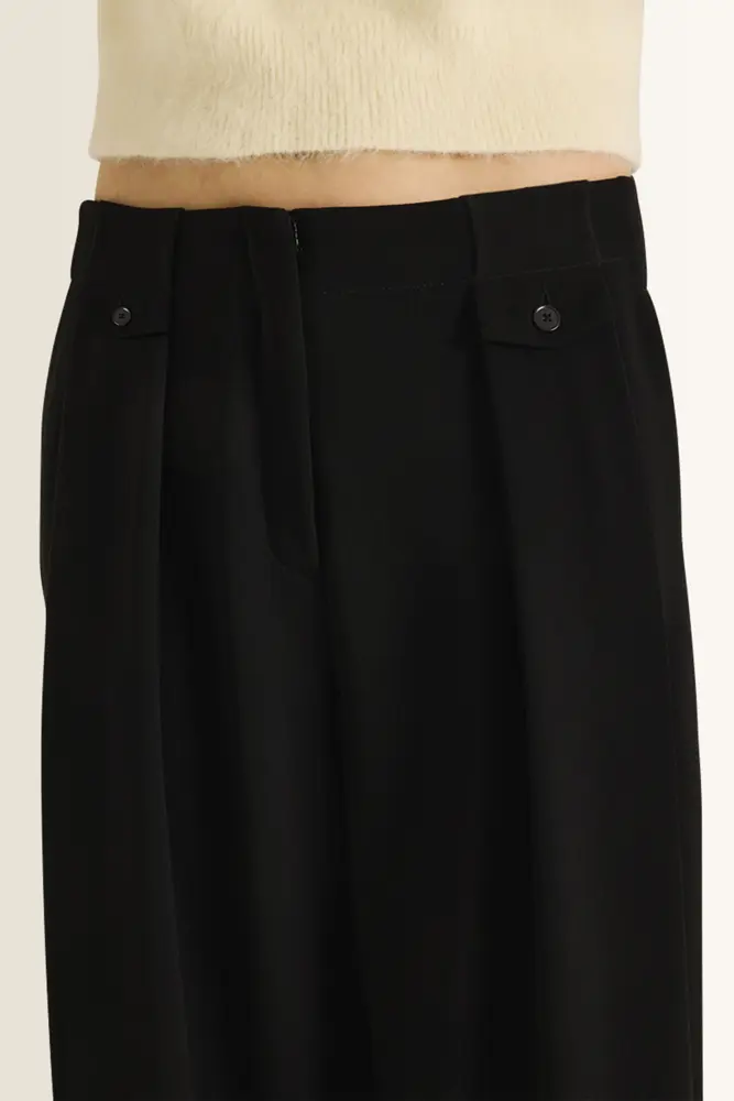 Pantalon met plooidetails Eileen Cambio