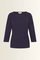 Jersey top plooidetail