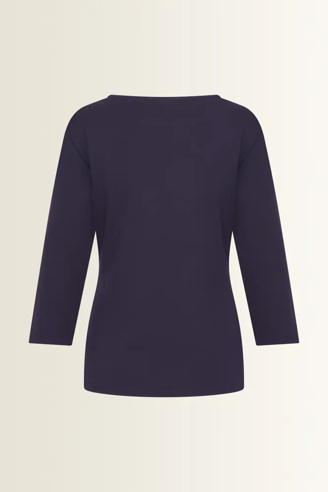 Jersey top plooidetail