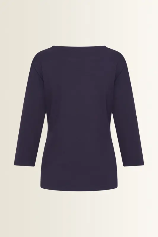 Jersey top plooidetail