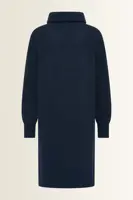 Wolblend jurk met colkraag